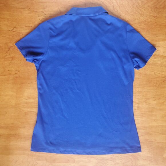 Chip Ganassi Racing Polo Shirt Womens Medium Blue Adidas NTT DATA Indycar Series - Picture 11 of 16